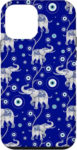 Miniatura 16 de Funda con dije de elefante de mala suerte para iPhone 17