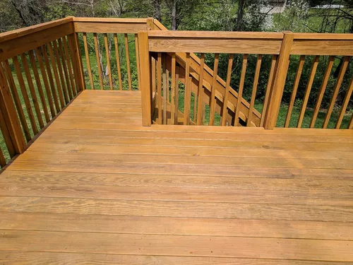 Miniatura 4 de # 1 Deck Premium - Tinte de madera semitransparente para tarimas de terraza, vallas y revestimientos Natural