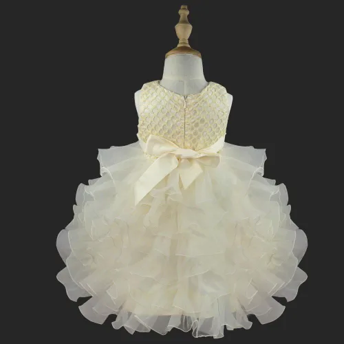 Miniatura 4 de TiaoBug - Vestido de fiesta para niñas, diseño de flores