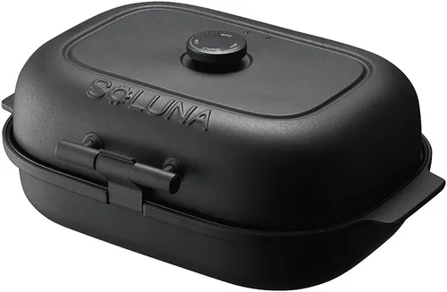 DOSHISHA Fabricante de batata al horno (plato caliente) "SOLUNA" WFS-100-BK (Negro)【Productos genuinos nacionales de Japón】