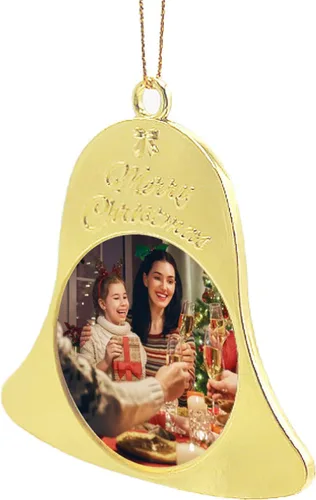 Adornos personalizados de Navidad con foto/nombre, adornos personalizados de Navidad 2024, impresión de doble cara para árbol de Navidad, hogar,