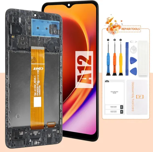 Pantalla para Samsung Galaxy A12 Reemplazo de pantalla para Samsung A125 Pantalla LCD SM-A125F, SM-A125M, SM-A125U Pantalla táctil Digitalizador