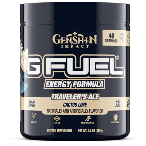 Miniatura 15 de G Fuel Nuka Cola 2.0 - Polvo energético, sin azúcar, suplemento de enfoque de cafeína limpia, mezcla de agua, sabor tropical de cítricos, mezcla