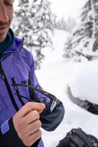 Miniatura 4 de Julbo Camino Glacier - Gafas de sol para hombres y mujeres con escudos laterales para montañismo, senderismo, esquí, senderismo y viajes en la nieve
