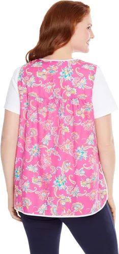 Miniatura 3 de Only Necessities Delantal a presión en talla grande para mujer