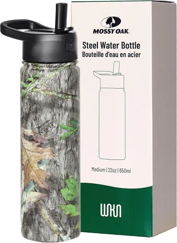 Miniatura 13 de Wildkin Kids - Botella de agua de acero inoxidable de 14 onzas para niños – Sin BPA, a prueba de fugas, aislada, fácil de limpiar - Ballerina