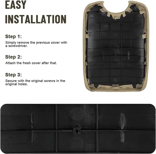 Miniatura 5 de Funda de reposabrazos para automóvil de repuesto para Honda Accord 2008-2012, protector de consola central de cuero PU, almohadilla impermeable