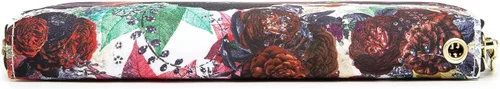 Miniatura 91 de Cartera de mano para mujer, estilo bohemio, con RFID, elegante, espaciosa con correa para viajes, capacidad para tarjetas, teléfono, dinero
