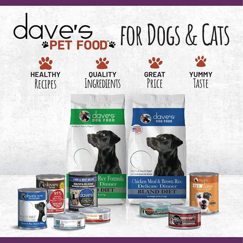 Miniatura 9 de Dave's Pet Food Comida para perros de apoyo renal (paté de atún), sin receta, bajo en fósforo, bajo en sodio, enlatado húmedo, cuidado renal renal