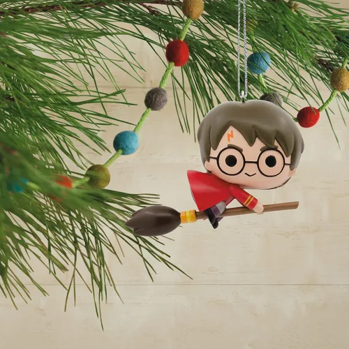 Miniatura 6 de Hallmark Harry Potter Quidditch Adorno de Navidad, multicolor, 0002HCM9463