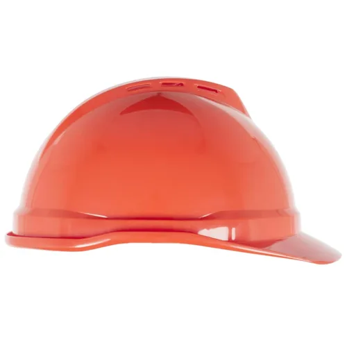Miniatura 8 de MSA 10034088 V-Gard 500 - Casco de seguridad estilo gorra, con suspensión de trinquete Fas-Trac III, carcasa de polietileno, protección contra