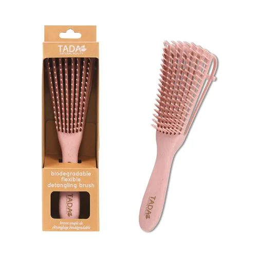 Miniatura 8 de TADA Natural Beauty - Cepillo desenredante para cabello rizado, grueso, ondulado y fino, agujeros de ventilación para secado rápido y peinado