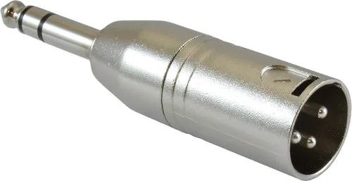 Miniatura 3 de GLS Audio Adaptador XLR macho a 1/4" macho TRS cambiador de género - Adaptadores de acoplador estéreo XLR-M a 0.248 in - Paquete de 4