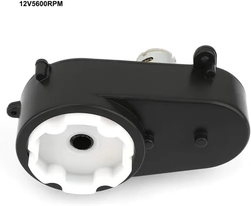 Miniatura 6 de Caja de engranajes RS390 Caja de cambios de dirección de motor eléctrico con bajo ruido, para niños coche niños juguete (5600Rpm 12V)
