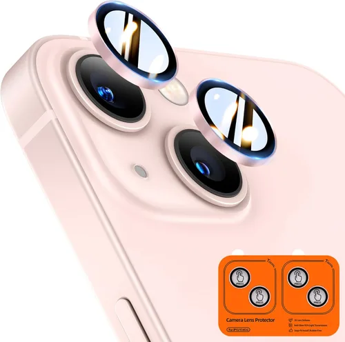 Miniatura 75 de TOCOL Camera Lens Protector for iPhone 13 / iPhone 13 Mini Tempered Glass HD Individual Scratch Resistant Camera Cover Accessories Case Friendly 2