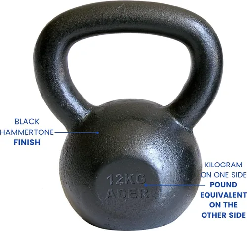 Miniatura 2 de Ader - Juego de pesas rusas Premier de 26.5 lbs (26 libras) (2 piezas)