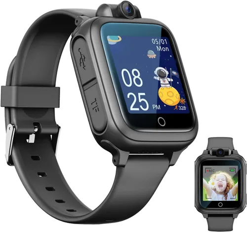 Awatty Reloj Inteligente para Niños, Reloj para Niños con 26 Juegos Cámara Grabadora de Video Música Alarma Calculadora Calendario Linterna