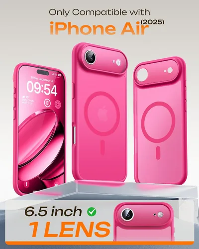 Miniatura 170 de TOCOL Funda para iPhone 11, compatible con Magsafe, protección completa de cámara, imanes integrados, protección contra caídas, funda translúcida