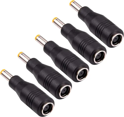 Miniatura 8 de Adaptador de panel solar, DC7909 hembra a conector macho DC5525, 0.315 in a 0.217 in, para generador solar, estación de energía portátil, batería