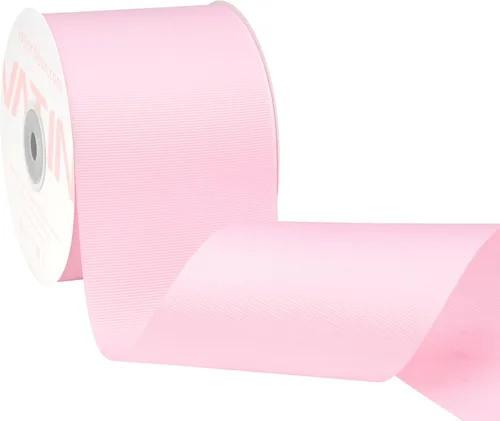Miniatura 154 de Vatin - Rollo de cinta de grogrén, rollos de 25-50 yardas, perfecto para decoración de bodas, coronas, baby showers, envolturas de paquete de regalo