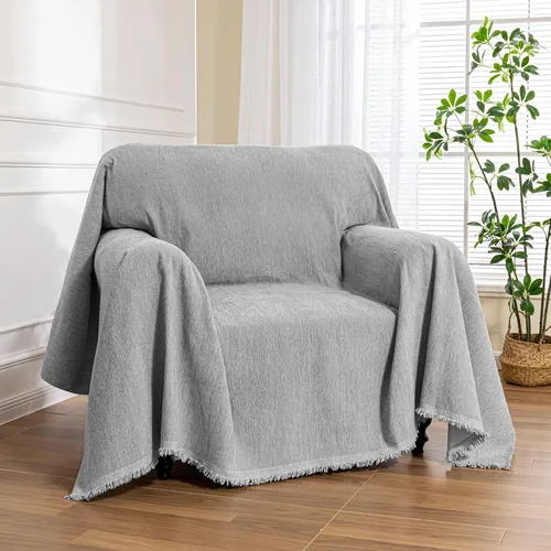Miniatura 41 de MEETSKY Fundas para sofá modular de 3 cojines, lavables, mezcla de felpilla suave, protector de muebles, funda decorativa de estilo moderno