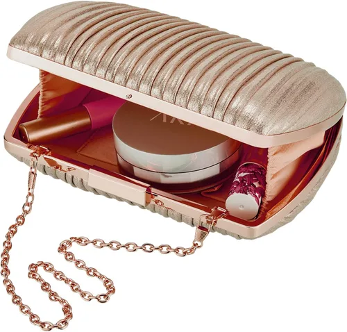 Miniatura 5 de BENCOMOM Bolso de mano dorado para mujer, bolso de mano dorado para mujer, bolso de mano de noche, boda, fiesta, novia, baile de graduación, bolso