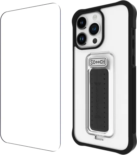 Miniatura 10 de Scooch® para iPhone 15 Pro Max Funda con Soporte, Funda Kickstand Wingman 5-en-1, Protección contra Caídas de Grado Militar, Kickstand Desplegable
