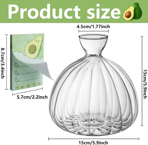 Miniatura 2 de Jarrón de inicio de semillas de aguacate, contenedor de vidrio grueso para brotes de semillas de aguacate, kit de cultivo de árboles de aguacate