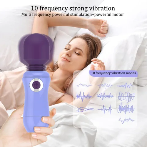 Miniatura 3 de Vibrador de 10 velocidades Vibrador rápido Orgasmo Clítoris Vibrador para Mujeres Punto G Masturbador Juguetes Sexuales para Adultos