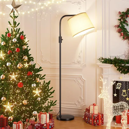 Miniatura 8 de Ambimall Lámpara de pie totalmente regulable - Lámparas de pie de 9W con bombilla LED incluida, lámparas de pie para sala de estar con cabezal R