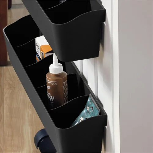 Miniatura 9 de Mueble móvil para costura y otras manualidades de madera de cerezo Blanco suave