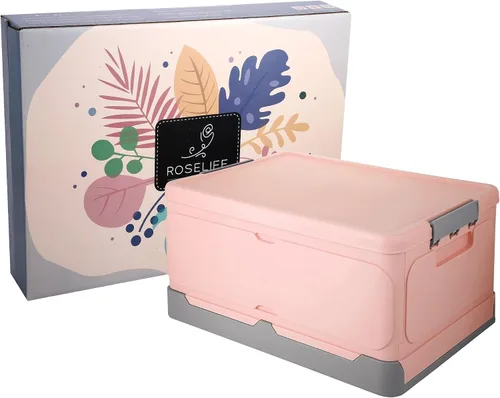 Miniatura 6 de Caja de almacenamiento plegable, caja de almacenamiento de libros para estudiantes, caja de almacenamiento plegable para ropa, aperitivos, juguetes