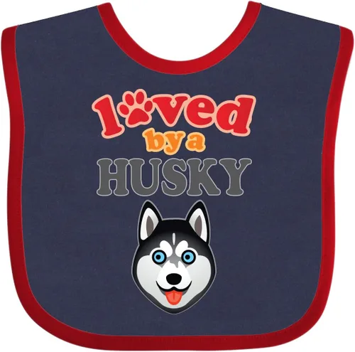 Miniatura 22 de inktastic Husky Dog Lover Baby Bib