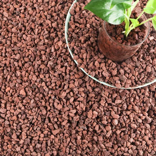 Miniatura 12 de Rocas de lava negras de 2.4 libras para plantas, suelo de roca volcánica hortícola de lava para drenaje de plantas de paisajismo, pequeña grava