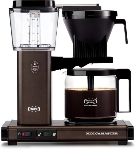 Miniatura 20 de Technivorm Moccamaster 53937 KBGV - Cafetera de 10 tazas, color negro, 40 onzas, 1.25 l