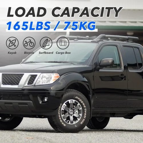 Miniatura 3 de Barra transversal para portaequipajes para Nissan Navara 2009-2011 / Nissan Frontier Crew Cab Crew Cab 2009-2011 Barra transversal de portaequipajes