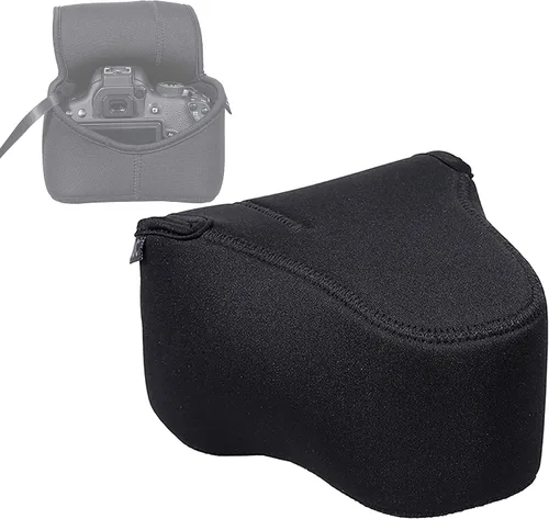 Miniatura 14 de JJC Funda de neopreno ultra ligera en negro para cámara, compatible con X-E4 X-T30 II X-T30 X-T20 X-T10 + lentes prime cortas, 18mm F1.4/ 27mm F2.8