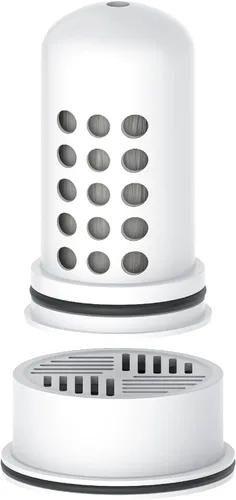 AQUA CREST Filtro de agua compatible con sistemas de jarra y dispensador LS Home, repuesto para filtro de agua LS, reduce el cloro, 1 microfiltro de