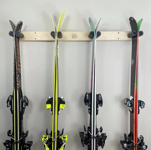 Miniatura 2 de Pro Board Racks Soporte de pared para esquiar - 4 juegos verticales de esquís