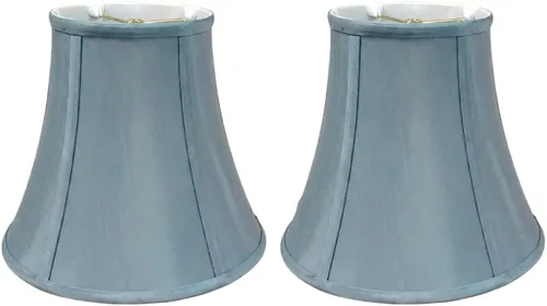 Miniatura 40 de Royal Designs, Inc. BSO-704FC-6AGL True Bell - Pantalla básica para lámpara con clip de llama, 3.5 x 6 x 6.25, dorado antiguo