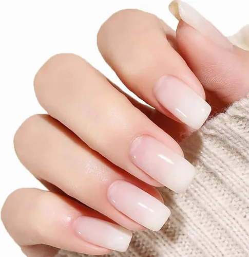 Miniatura 3 de Vishine 15ml de esmalte de uñas en gel blanco lechoso transparente, color desnudo, con acabado de gel de cristal, para quitar con lámpara UV o LED