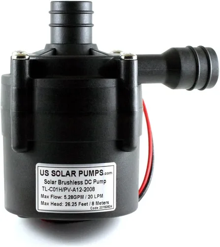 C1AH 12V 20L para modelo tardío Aqiua caliente con 2 abrazaderas de manguera