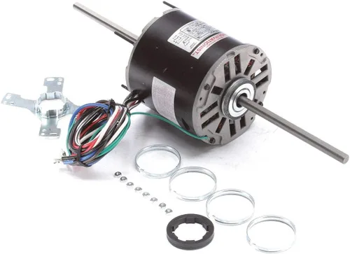 A.O. Smith RA1076 3/4 HP, 3.6 amperios, 48 marco, PSC, gabinete OAO, eje de 7-3/8 pulgadas x 1/2 pulgadas x 7-1/4 pulgadas, ventana de cojinete de