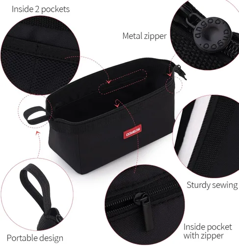 Miniatura 6 de CICIMELON Estuche para lápices de gran capacidad, bolsa para lápices, para la escuela, adolescente, niña, niño, hombres y mujeres