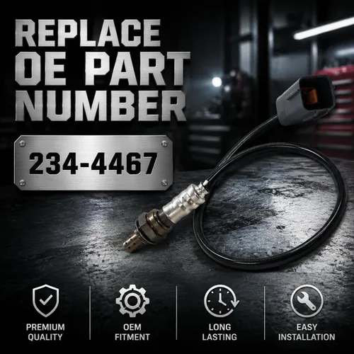 Miniatura 2 de 75-4398 24458 Sensor de oxígeno posterior compatible con Mazda 3, Mazda 3 Sport 2010 2011 2012 2013 2.0L 2.5L Sensor O2 posterior