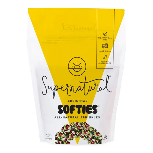 Miniatura 12 de Supernatural Rainbow Softies - Gránulos naturales, fabricados en Estados Unidos, sin tintes artificiales, sin soja, sin gluten, vegano, 3 onzas