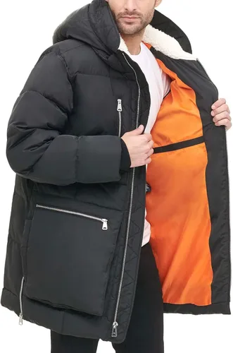 Miniatura 5 de Tommy Hilfiger Parka acolchada con capucha para hombre