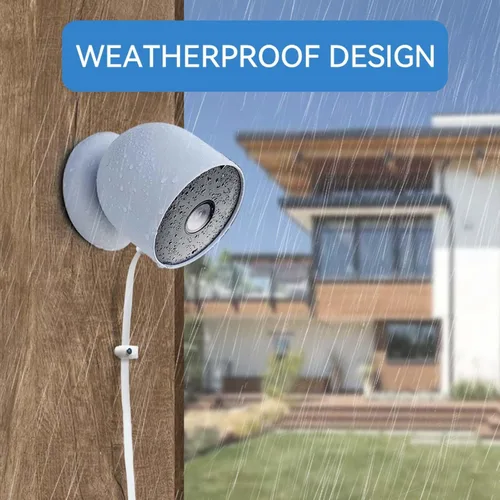 Miniatura 7 de DIANMU Cable de alimentación y adaptador de 20 pies para Google Nest Cam para exteriores o interiores (batería), cable de carga resistente a