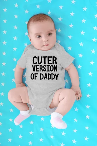 Miniatura 4 de CBTwear Cuter Version of Daddy - Dad to Be Announcement - Lindo body de bebé de una pieza