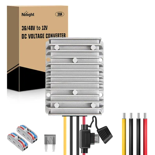 Miniatura 16 de Nilight AC 110V/220V a DC 12V Convertidor de Voltaje 10A 120W Fuente de Alimentación Conmutada Adaptador Transformador Salida de Bajo Voltaje Driver
